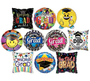 Graduation Balloons 4-Sizes