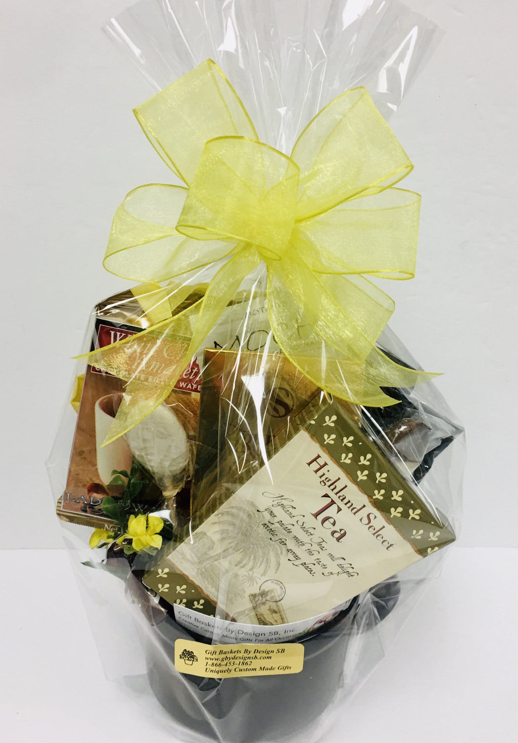 Coffee & Tea Break-2 Colors - Gift Baskets By Design SB, Inc.