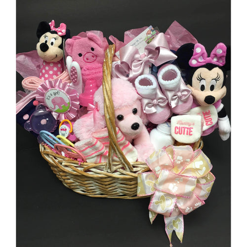 Pretty In Pink Baby-2 Size - Gift Baskets By Design SB, Inc.