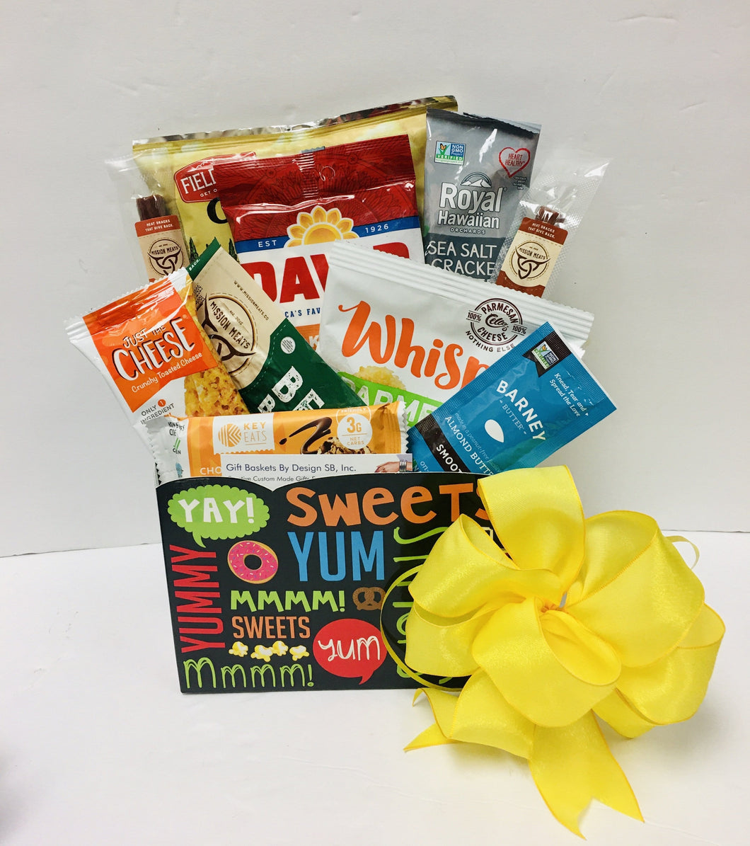 Keto Snacks - Gift Baskets By Design SB, Inc.