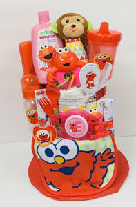 Baby Elmo Diaper Cake-2 Size