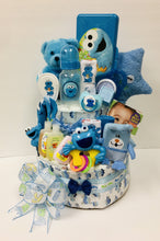 Cookie Monster Diaper Cake-2 Sizes - Gift Baskets By Design SB, Inc.