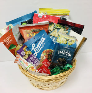 Gluten Free- Dairy Free, /Vegan Delight 4 Options * New - Gift Baskets By Design SB, Inc.